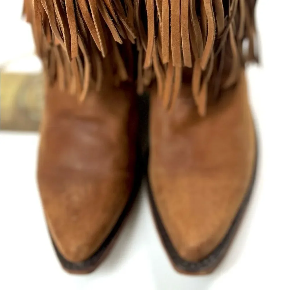 Liberty Black Vegas Fringe Faggie Boots LB71124 - Picture 8 of 14